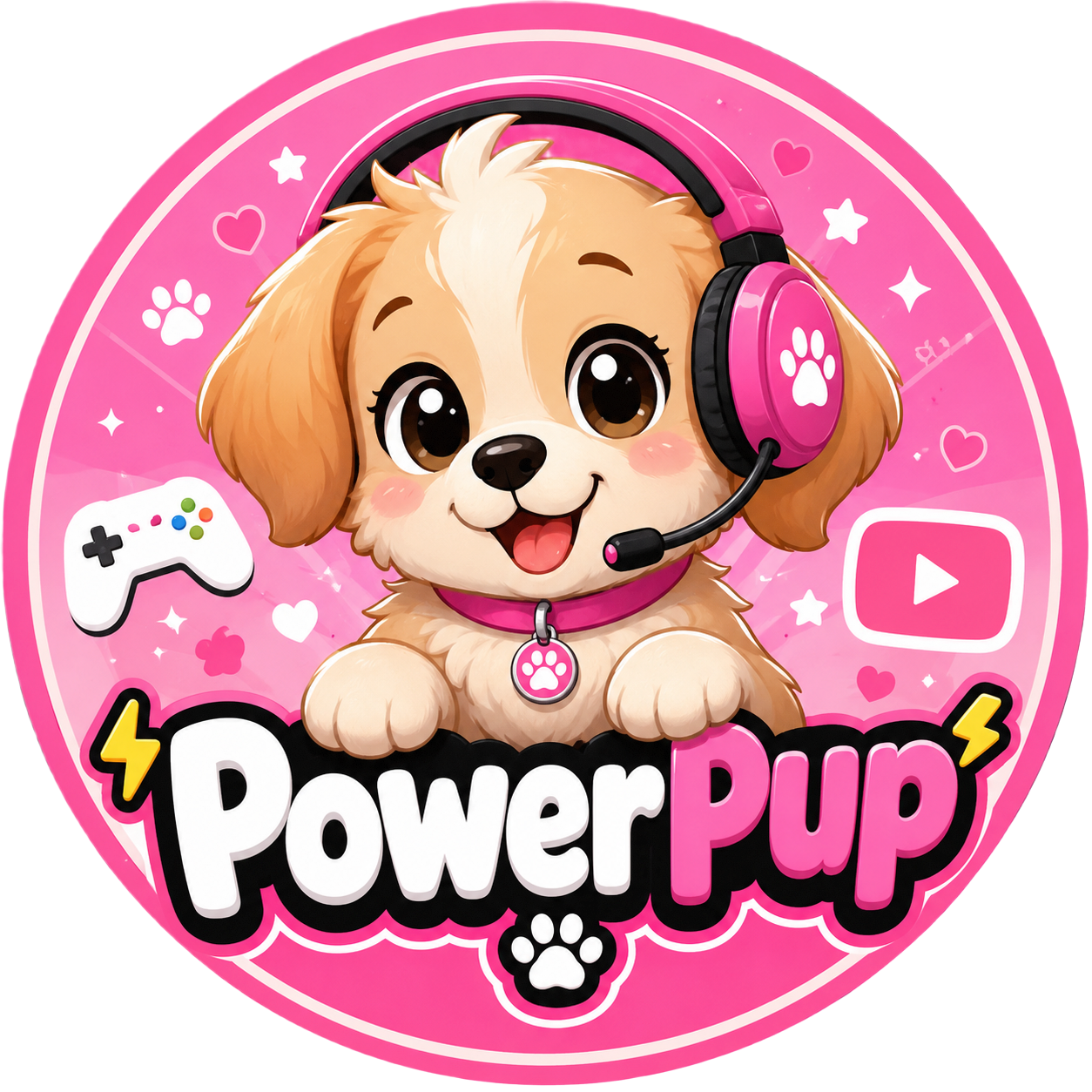 PowerPup DressUp logo